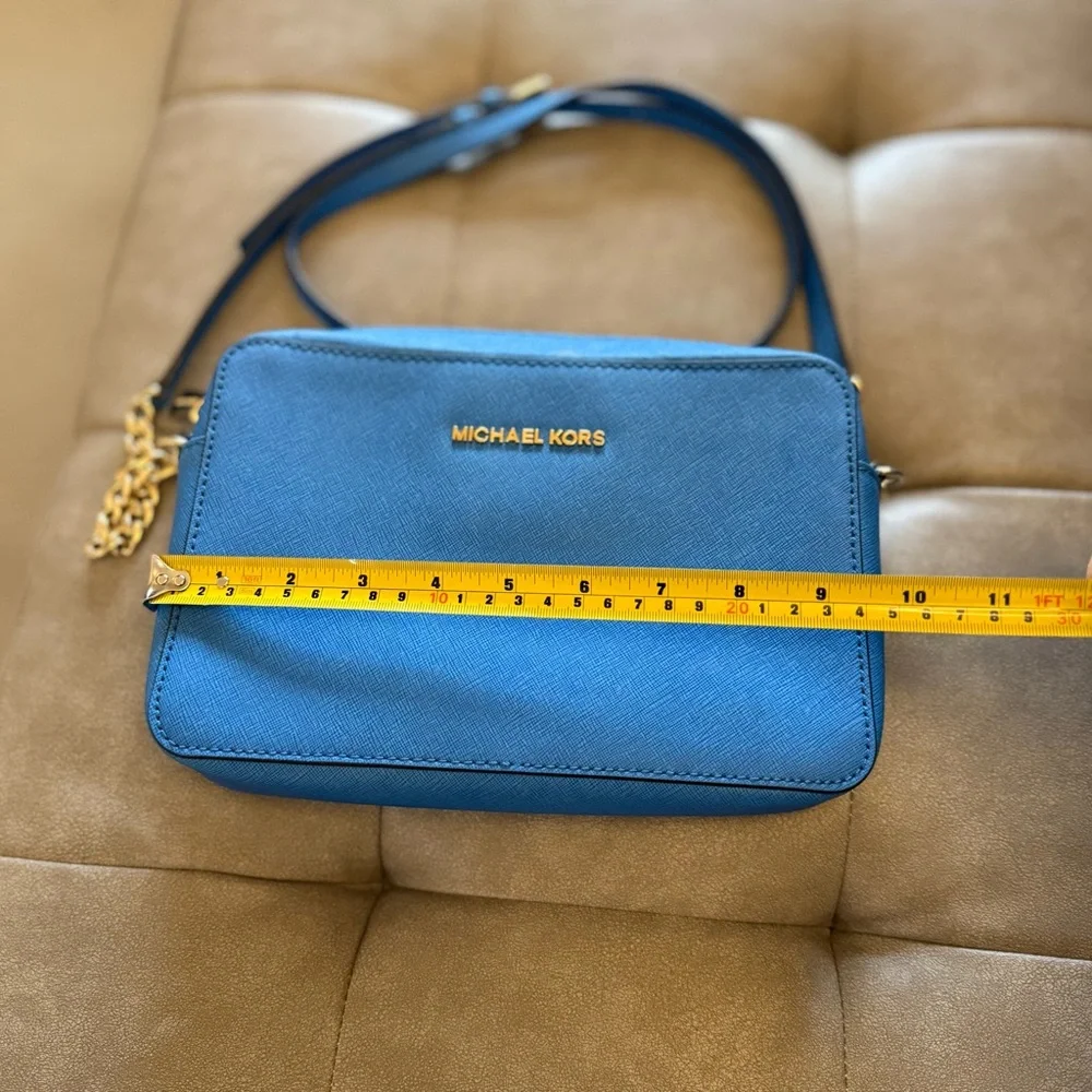 Michael Kors Vibrant Blue Crossbody Bag - Picture 6 of 10